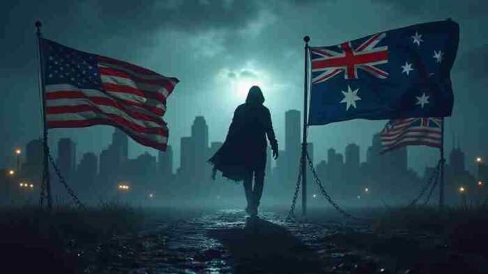 3-Country Coalition Targets Evil Corp Cybercrime Syndicate, Concept art for illustrative purpose, tags: und australien - Monok