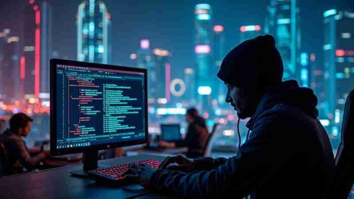 2025: The Year AI Transforms Cybersecurity and Attacks, Concept art for illustrative purpose, tags: und - Monok